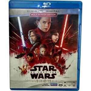 Star Wars: The Last Jedi  Episode VIII:  (Blu-ray, 2018, Multi-Screen Edition)
